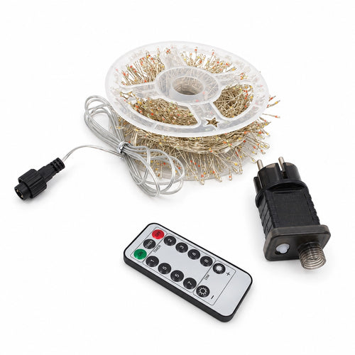 1000 LED, 30 m spalvota LED girlianda