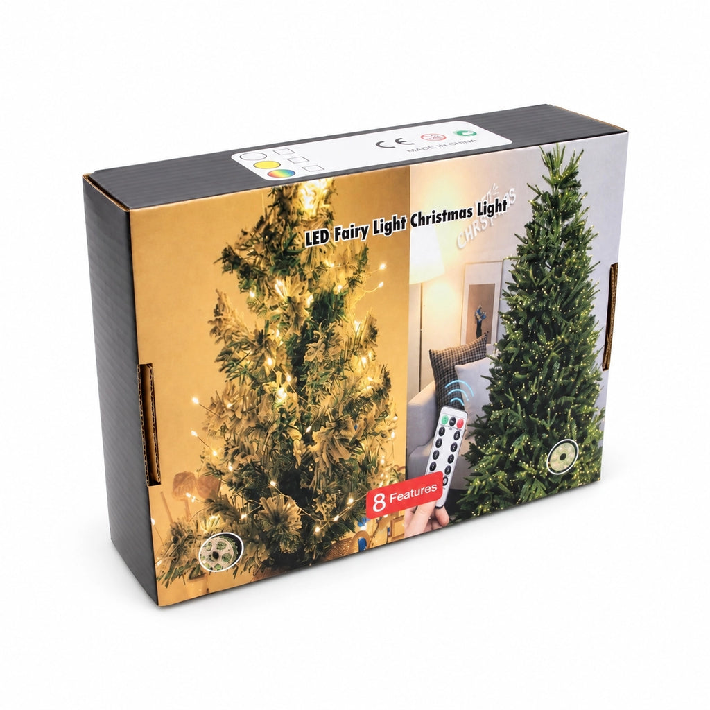 1000 LED, 30 m spalvota LED girlianda
