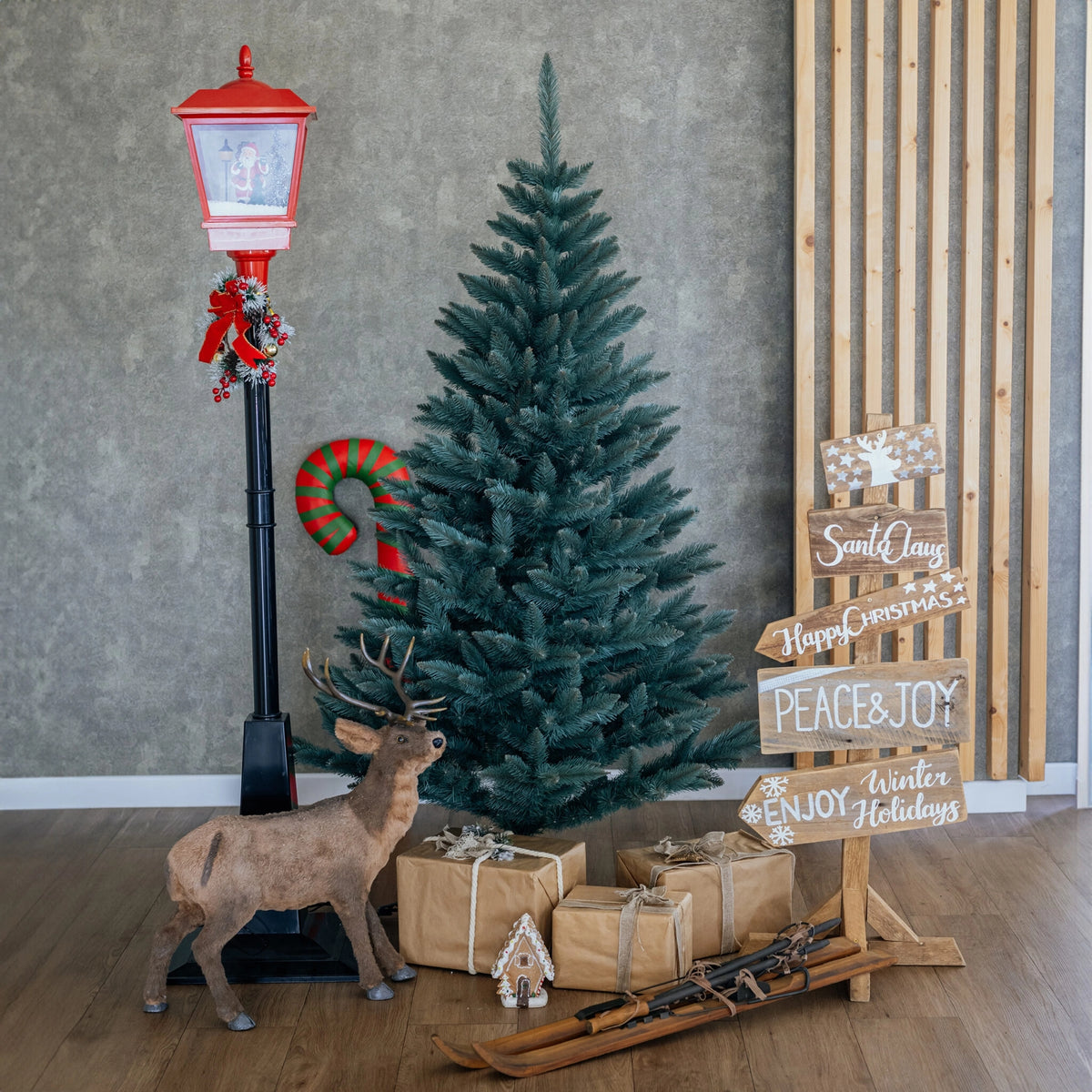 120 cm Dirbtinė Kalėdų eglutė Siberian Spruce
