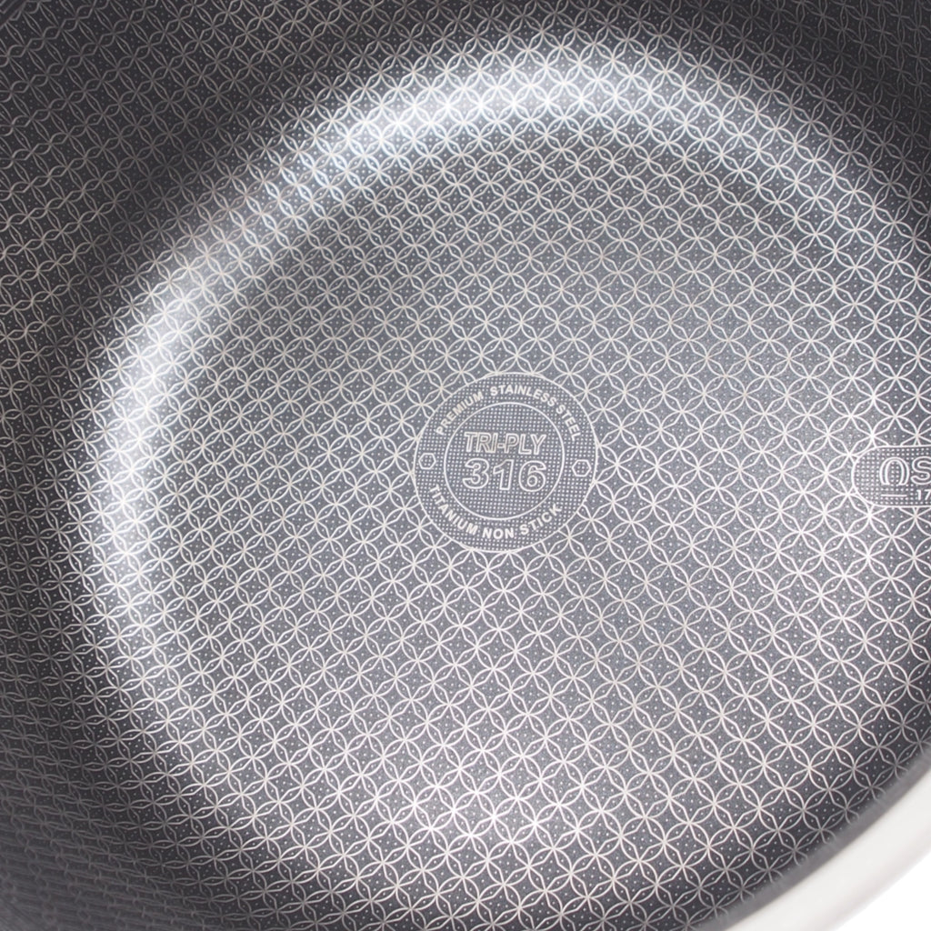 Puodas su dangčiu OSFÉ Tri-Ply, 28 cm, 8 l