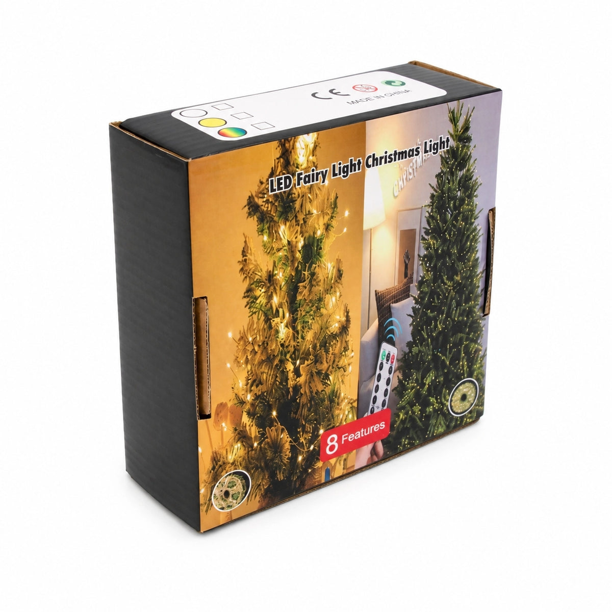 500 LED, 20 m spalvota LED girlianda