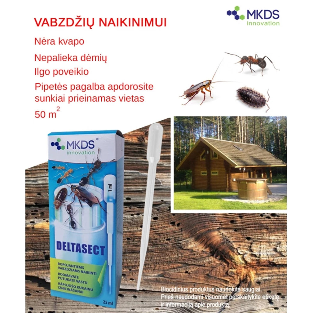 Deltasect biocidas-insekticidas, 25 ml