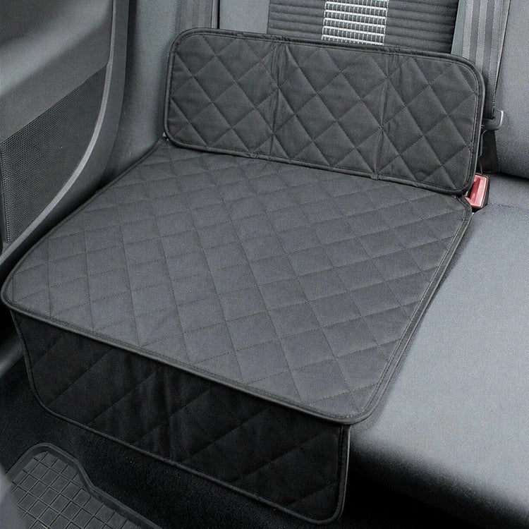 Dygsniuotas automobilio sėdynės apsauginis kilimėlis vaikiškai kėdutei 79X50CM