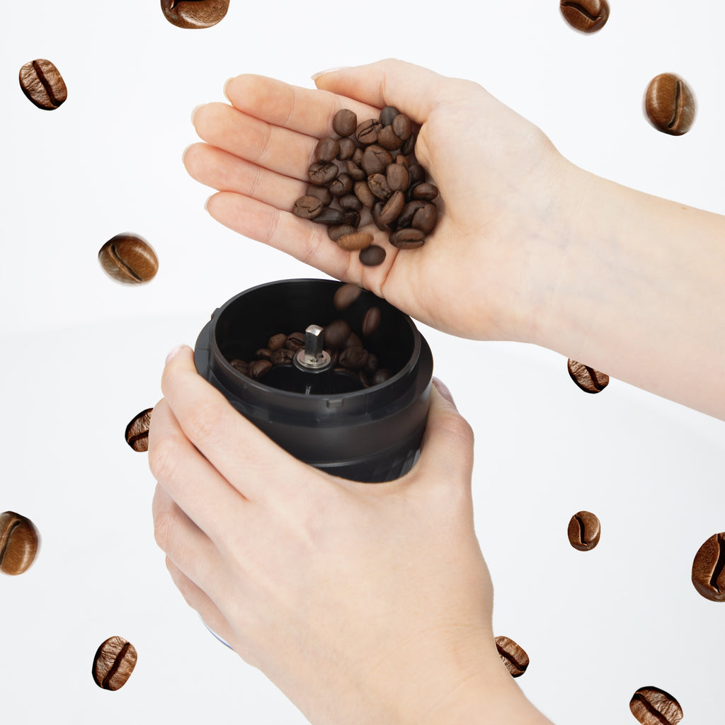 Elektrinis kavos malūnėlis su keraminiu girnų mechanizmu
