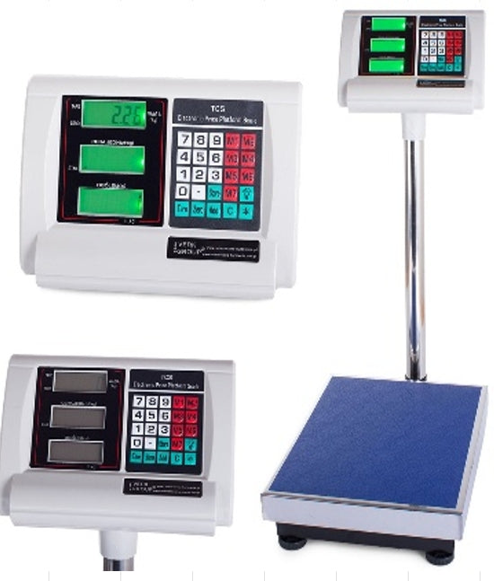 Elektroninės platforminės svarstyklės 100 kg / 20 g