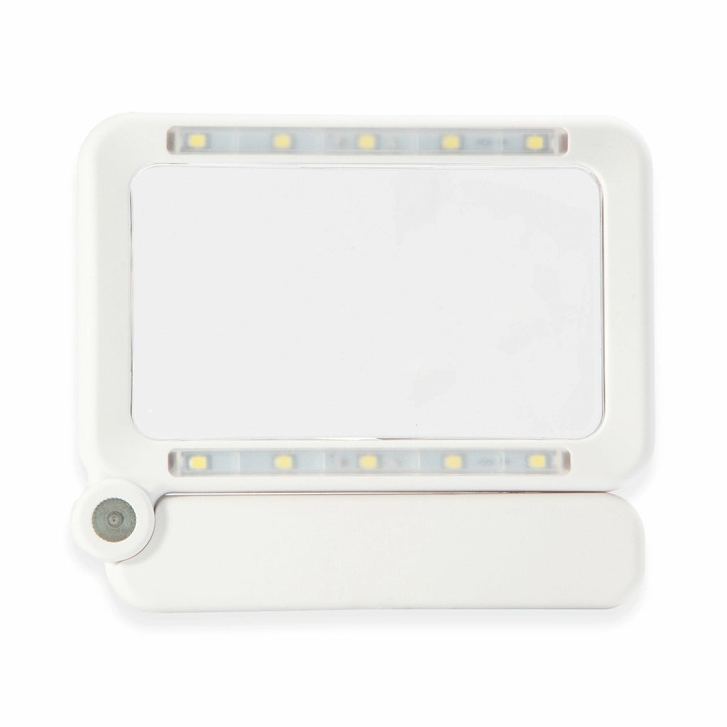 Sulankstoma lupa su LED apšvietimu