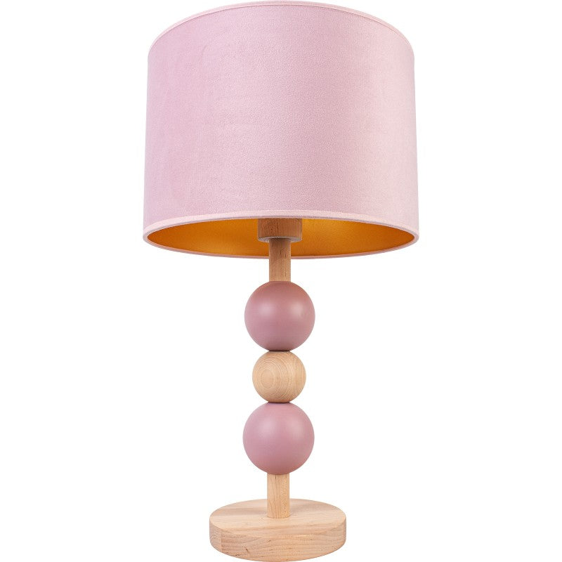 Lampa stołowa Bolla pudrowy róż