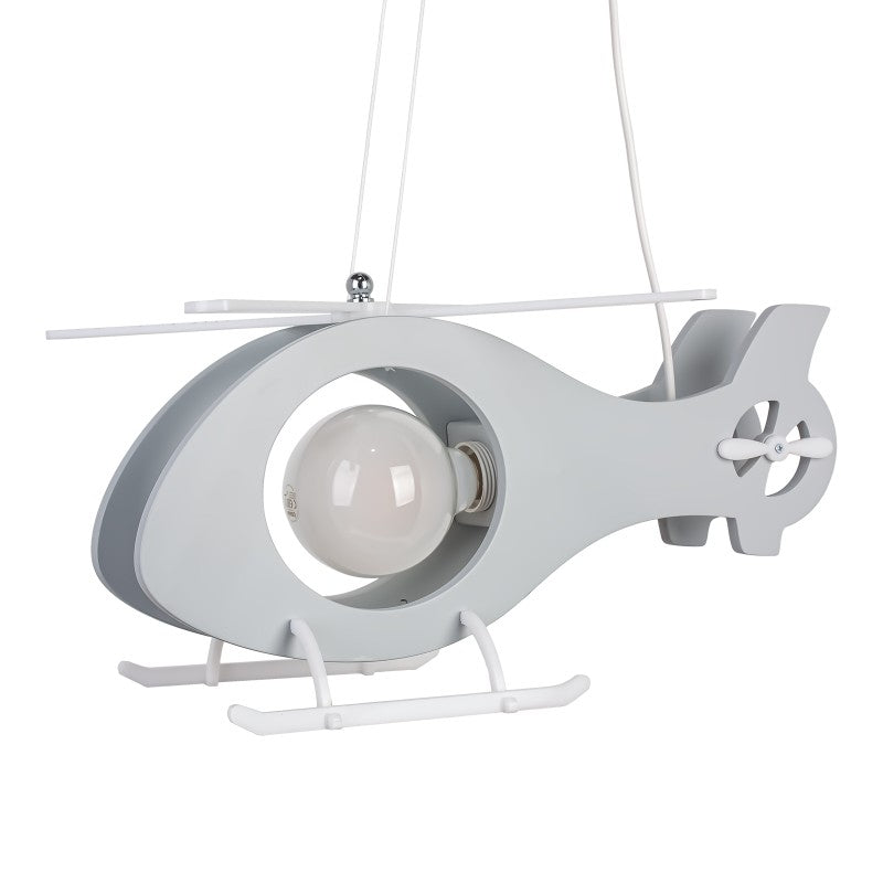 Lampa wisząca Helikopter szary