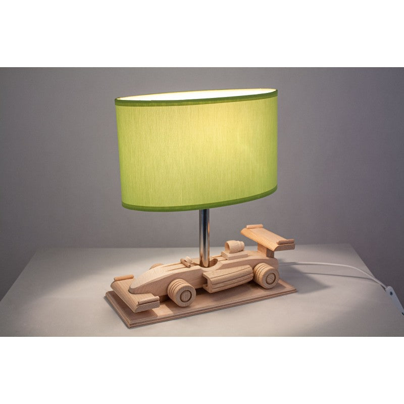 Lampa stołowa Wyścigówka zielona
