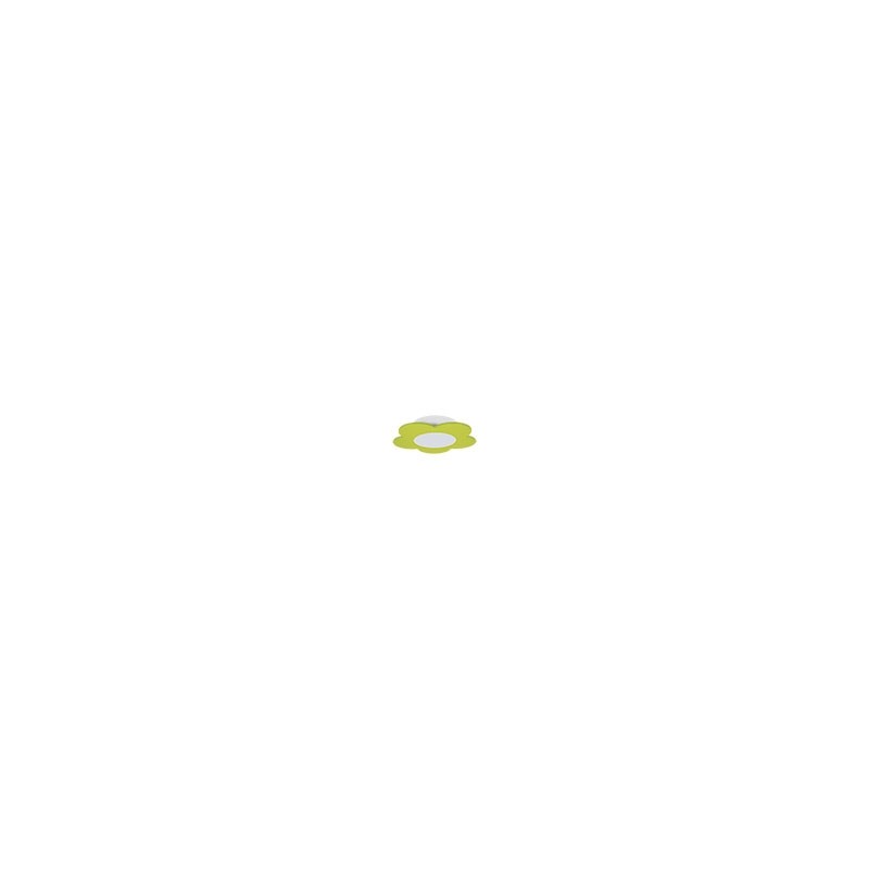 Lampa sufitowa plafon Fiore LED zielony