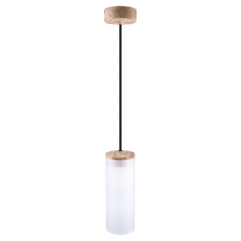 Lampa wisząca BARREL-1 - czarny