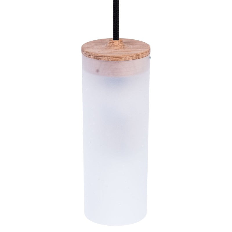 Lampa wisząca BARREL-1 - czarny