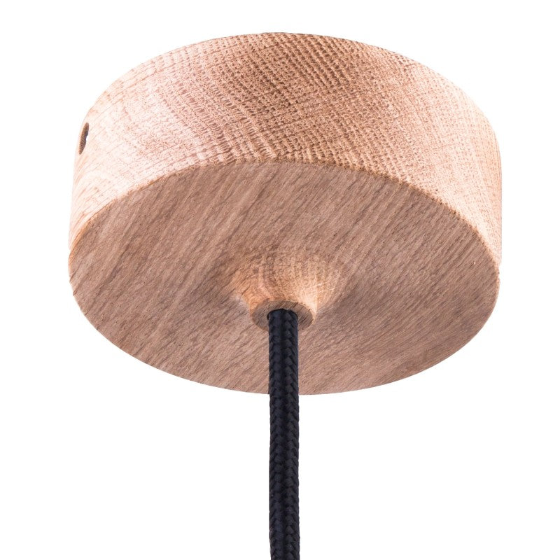 Lampa wisząca BARREL-1 - czarny