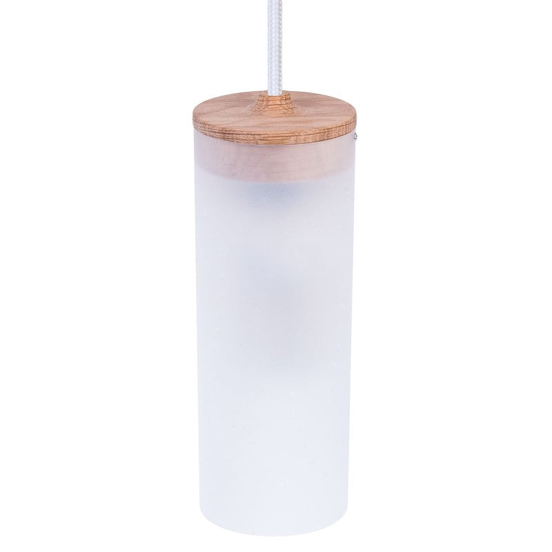 Lampa wisząca BARREL-2 - biały