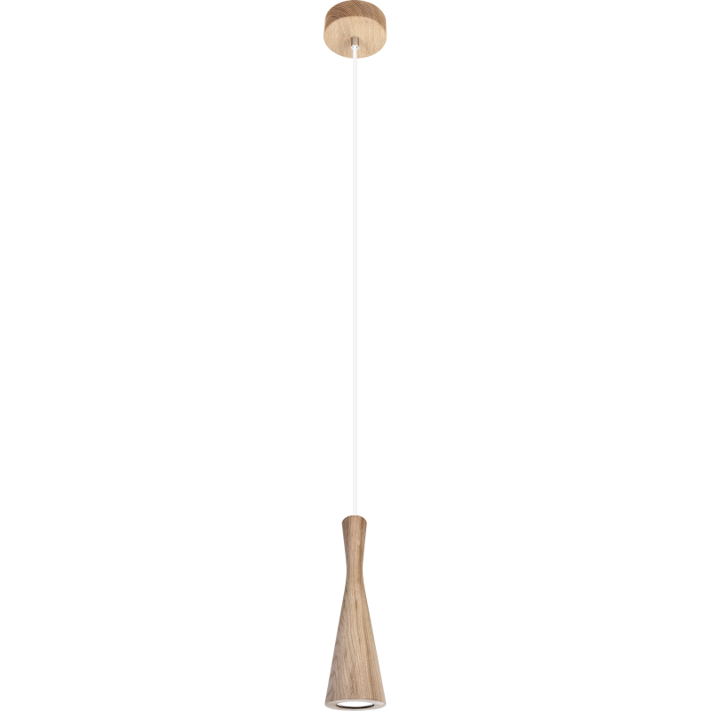 Lampa wisząca dąb Vegas 1pł - biały