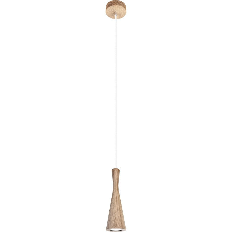 Lampa wisząca dąb Vegas 1pł - biały