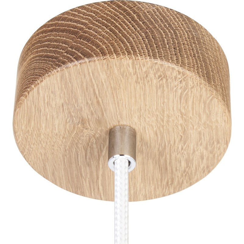 Lampa wisząca dąb Vegas 1pł - biały