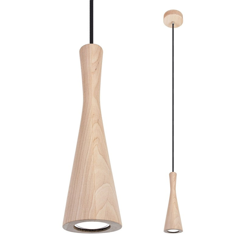 Lampa wisząca olcha Vegas - czarny