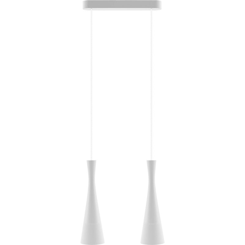 Lampa wisząca biała Vegas2 2pł