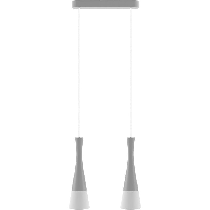 Lampa wisząca szara Vegas2 2pł