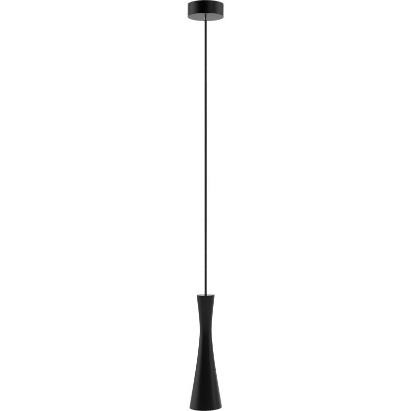 Lampa wisząca czarna Vegas 1 pł