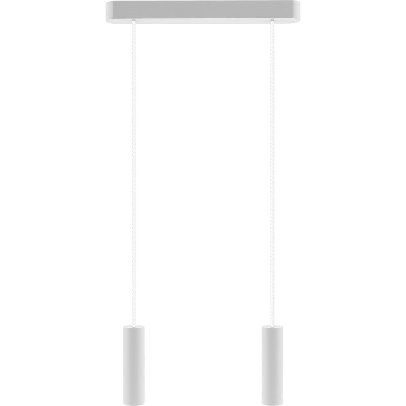 Lampa wisząca biała Madera 2 pł