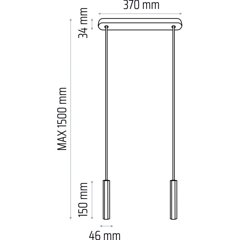Madera Hexa zwis 2 pł dąb