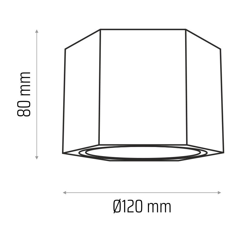 Big spot HEXA ES111 dąb