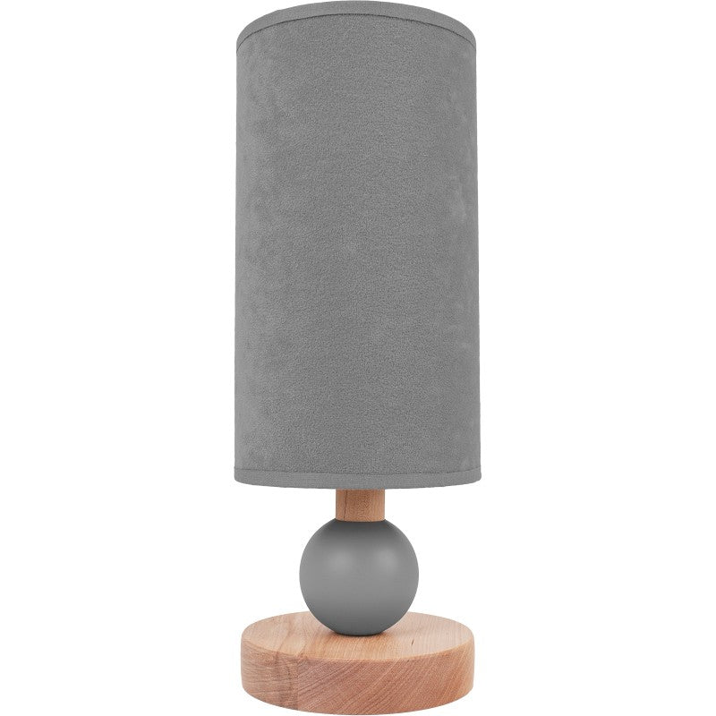 Lampa nocna Bolla szara