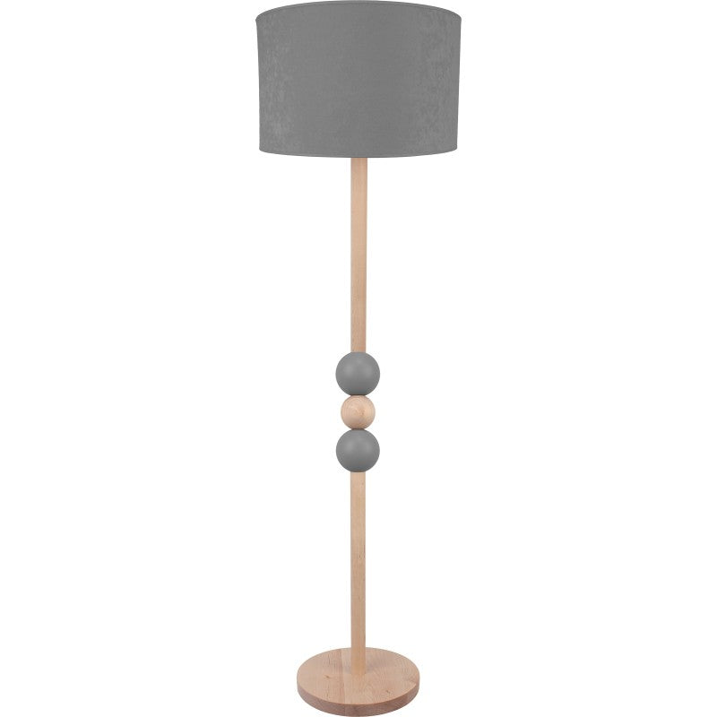 Lampa podłogowa Bolla szara