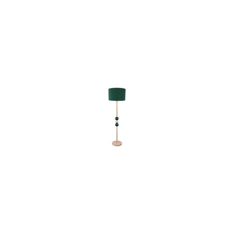 Lampa podłogowa Bolla butelkowa zieleń