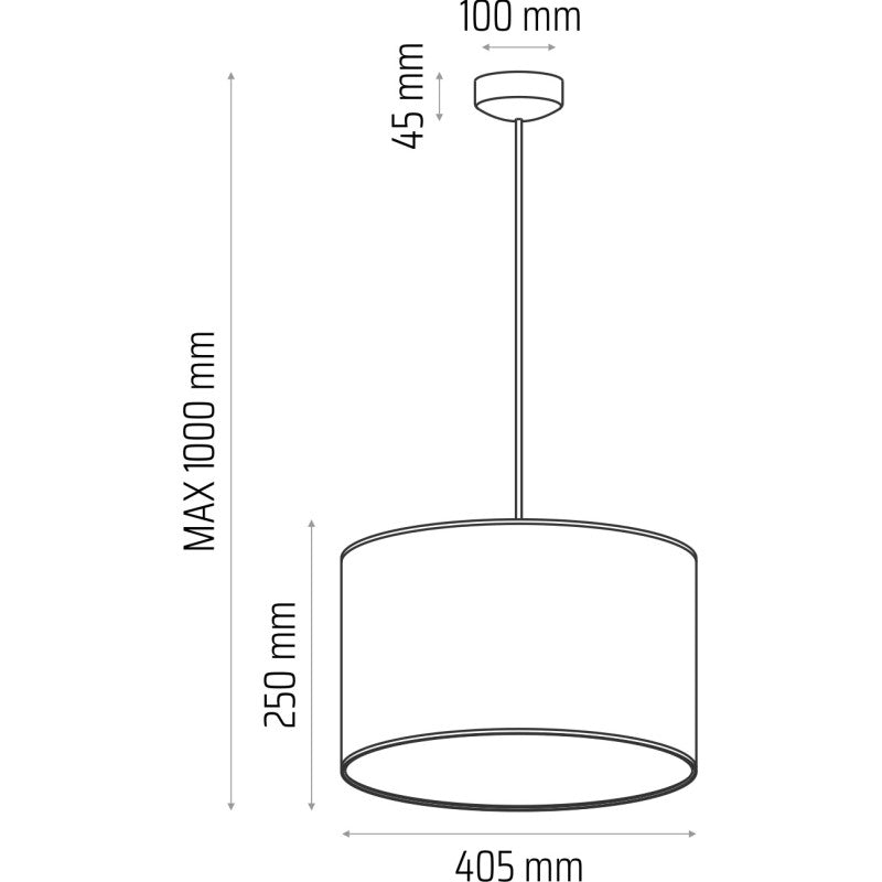 Lampa wisząca CLASSIC fi 40 butelkowa zieleń