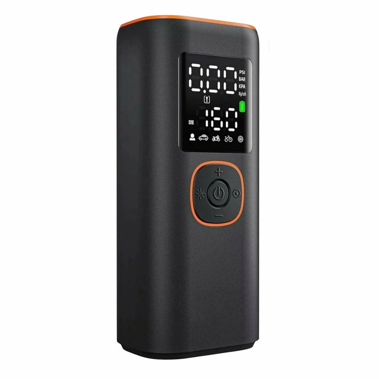 Įkraunamas elektrinis padangų kompresorius su „Power Bank“ funkcija, 160 PSI