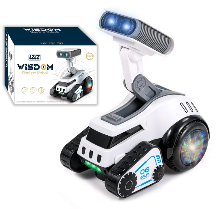Interaktyvus šokantis robotas