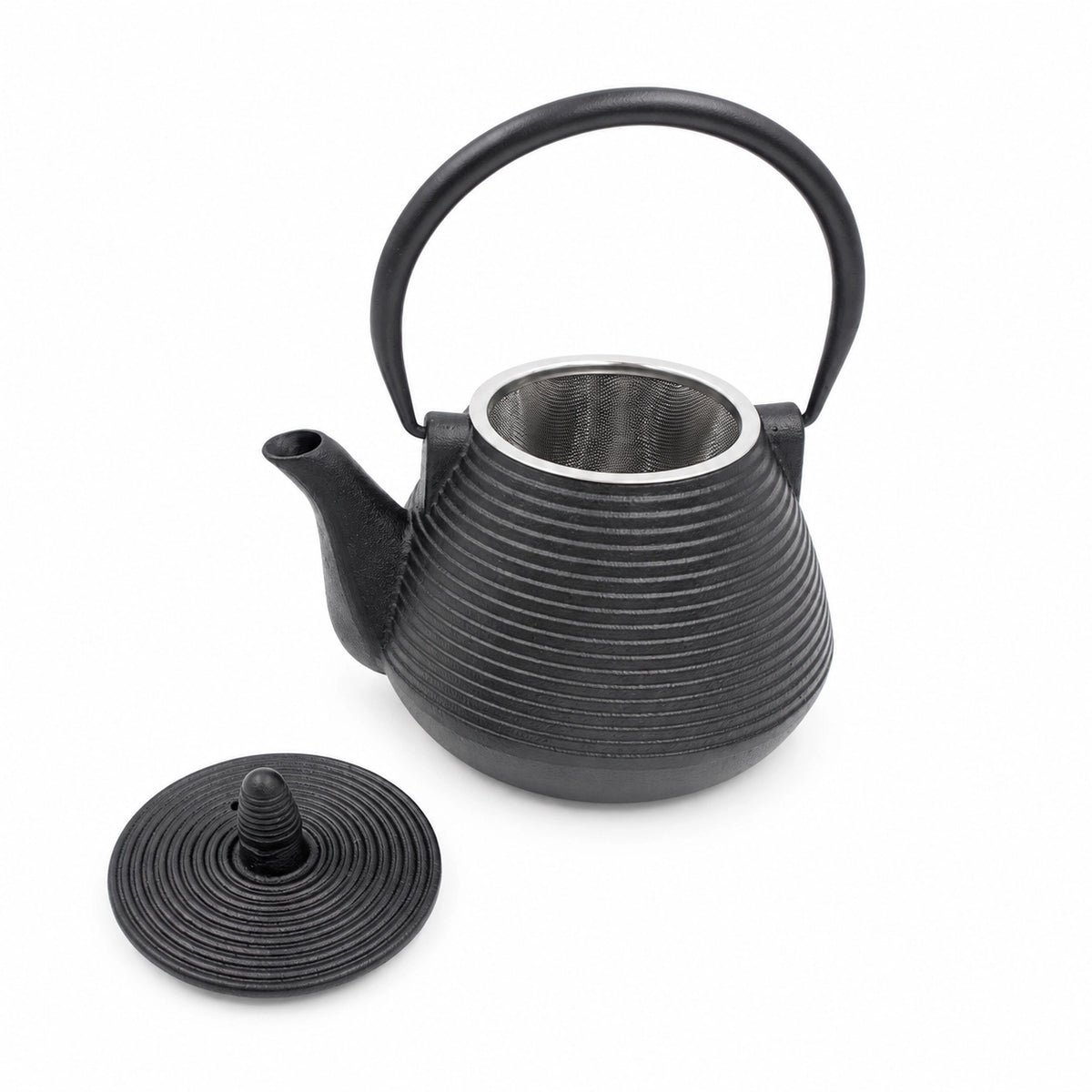 Ketaus arbatinukas su metaliniu sieteliu TR2309