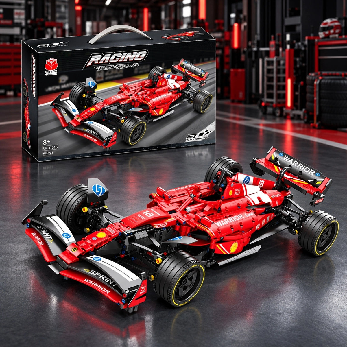Konstruktorius lenktyninis formulės automobilis TR2387C
