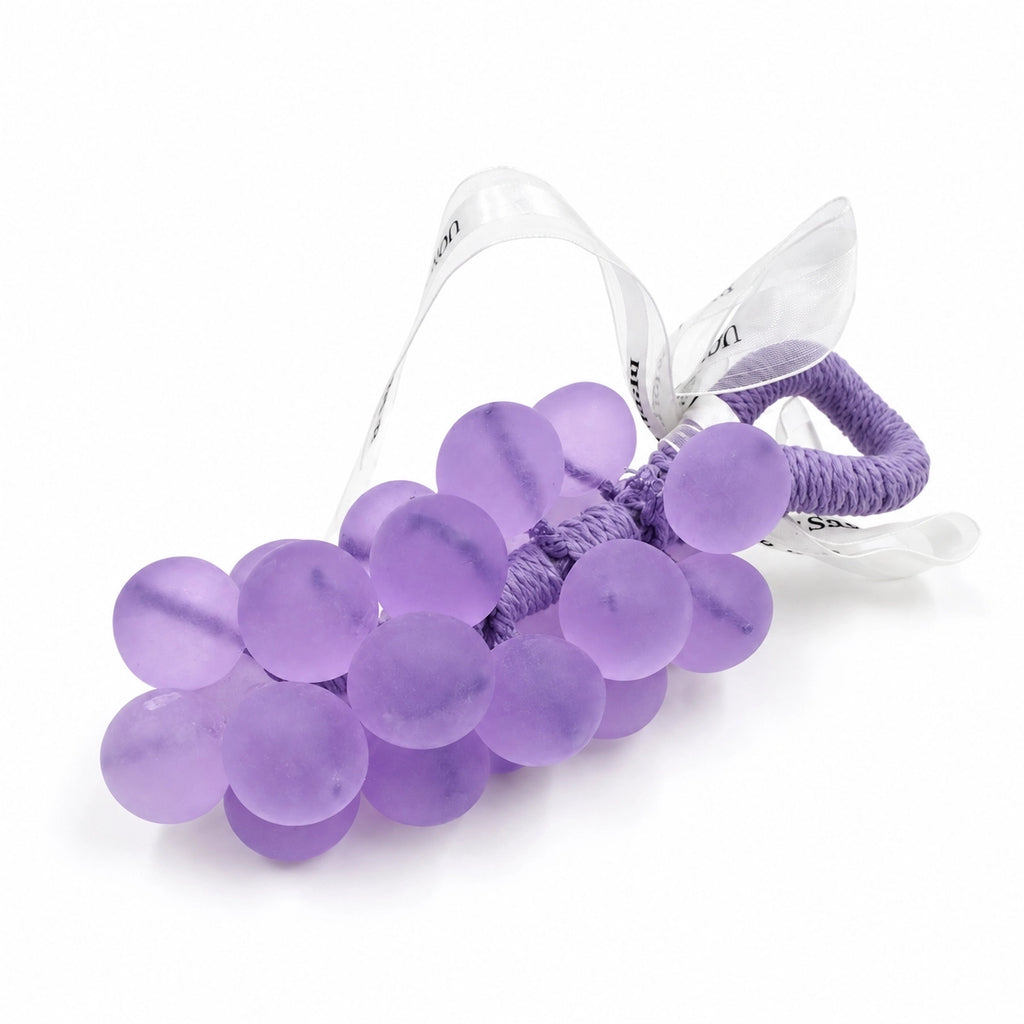 Kvapnus violetinės vynuogių kekės formos muilas su virvele TR2267C