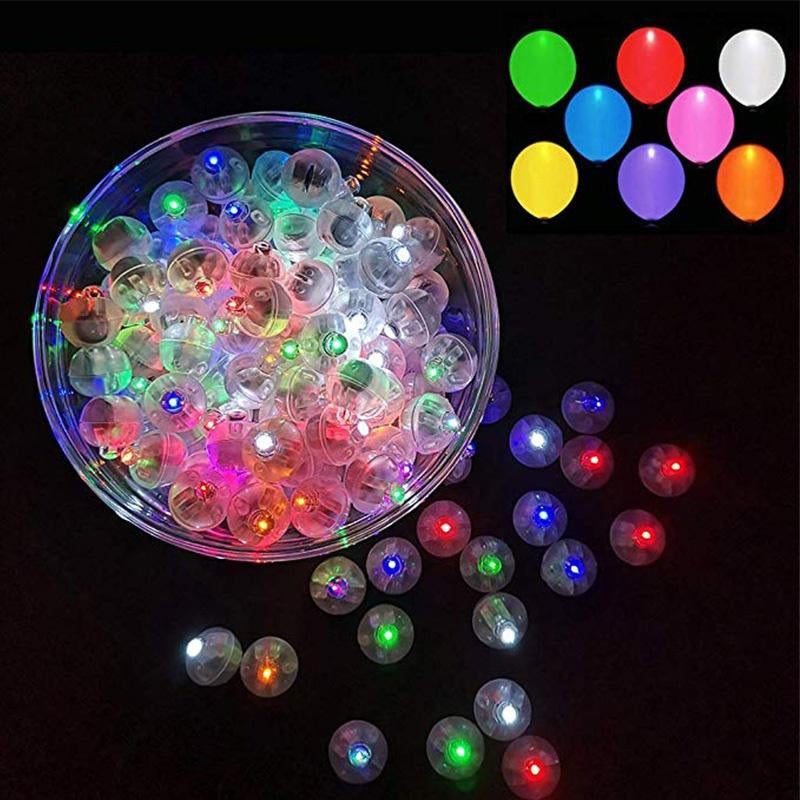 LED balionų lemputės - MIX spalvota