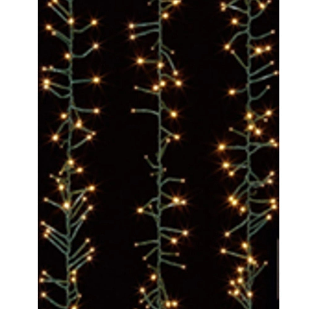 LED girlianda 400 LED, 4 m, šiltai balta
