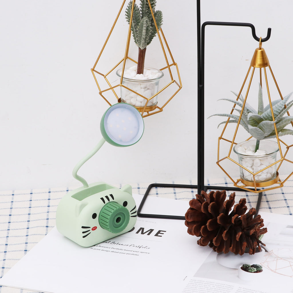 LED šviestuvas su drožtuku - Žalia