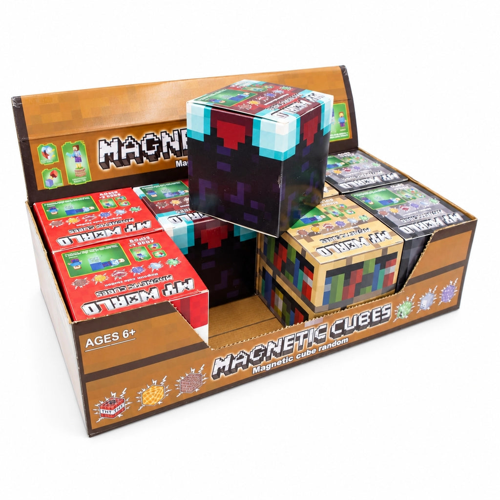 Minecraft tipo magnetinis konstruktorius