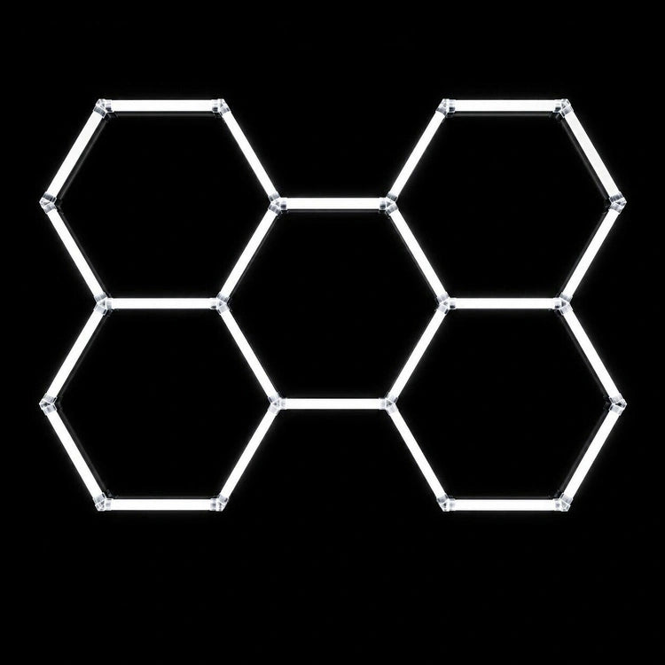 Modulinis lubinis LED šviestuvas Hexagon