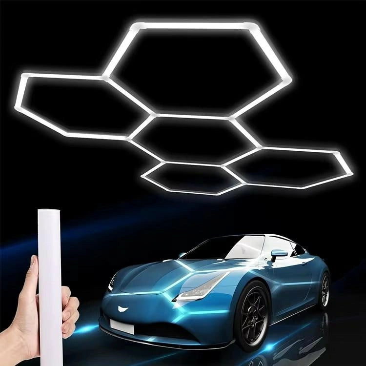 Modulinis lubinis LED šviestuvas Hexagon