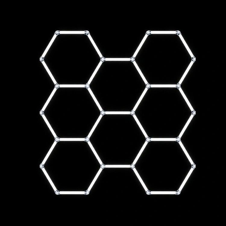 Modulinis lubinis LED šviestuvas Hexagon