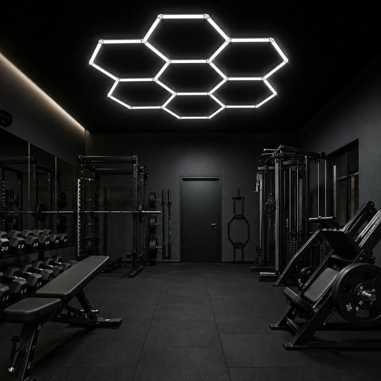 Modulinis lubinis LED šviestuvas Hexagon