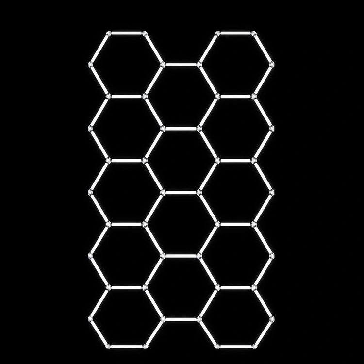 Modulinis lubinis LED šviestuvas Hexagon
