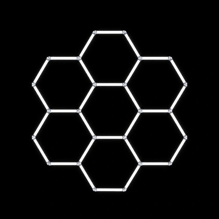 Modulinis lubinis LED šviestuvas Hexagon