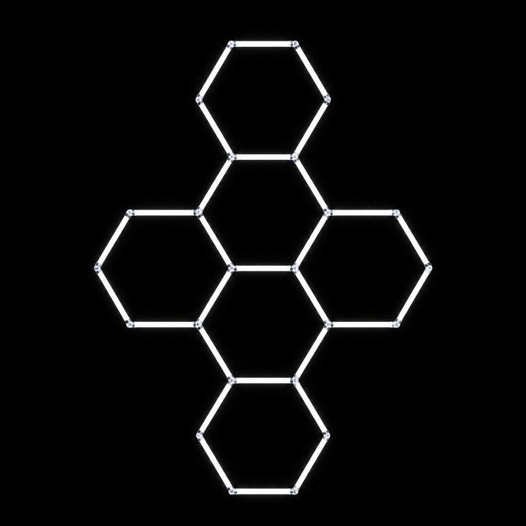 Modulinis lubinis LED šviestuvas Hexagon