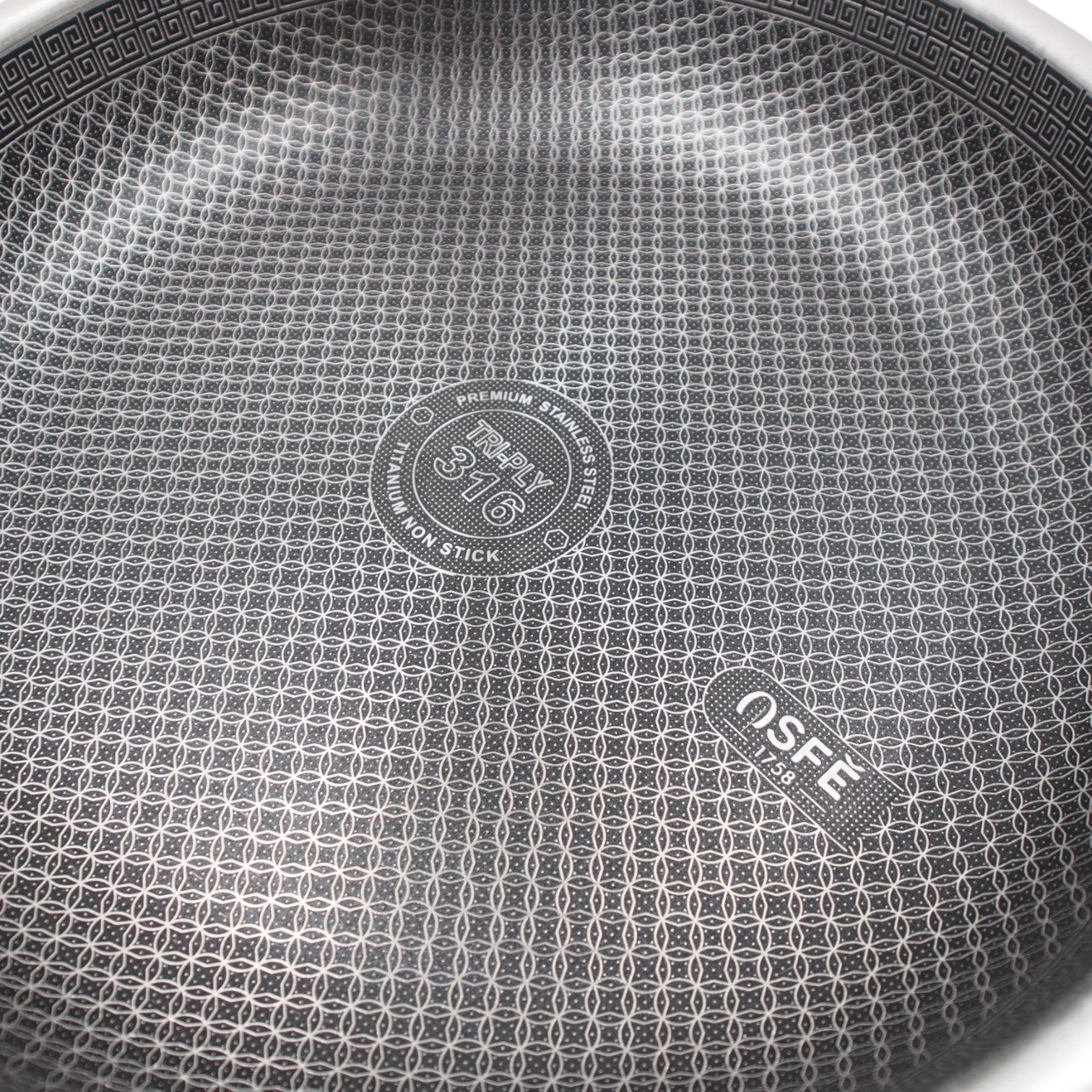 Nerūdijančio plieno keptuvė OSFE 316, 26 cm