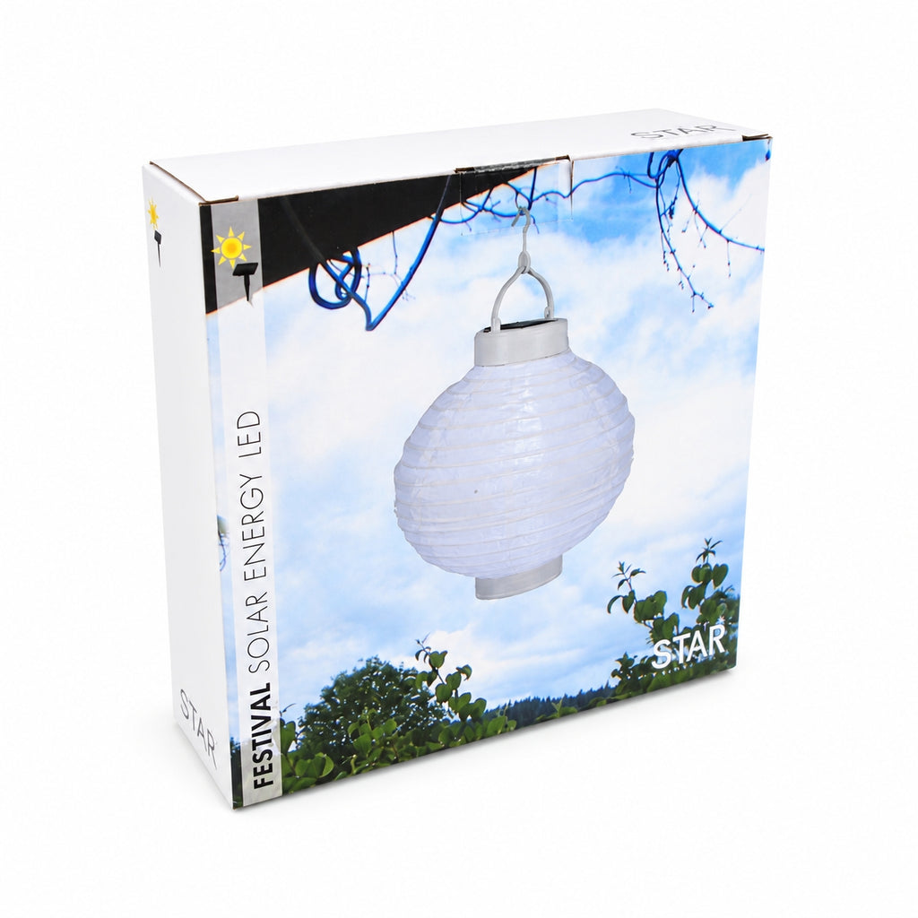 pakabinamas saulės energijos LED žibintas „festival“, 20 cm